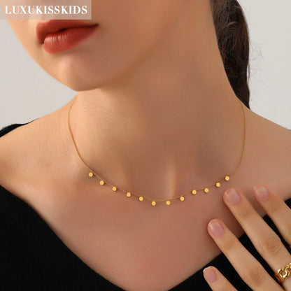 Collier cœur en acier inoxydable
