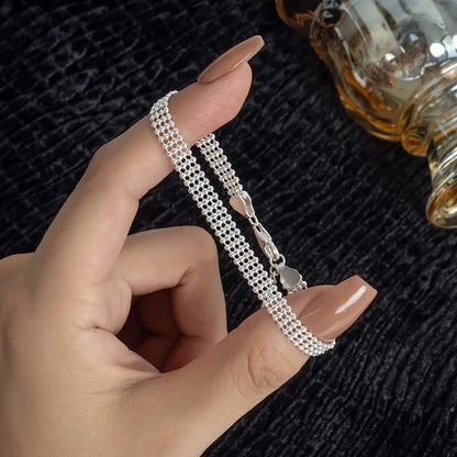 Bracelet chaîne en argent 925