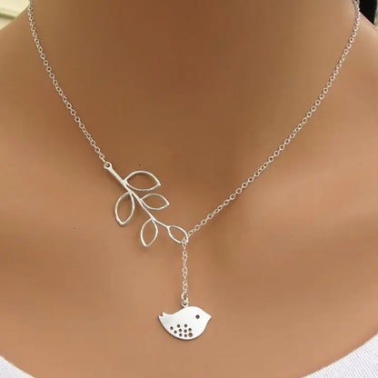 Collier solitaire  pendentif en cristal
