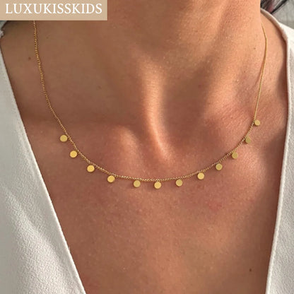 Collier cœur en acier inoxydable