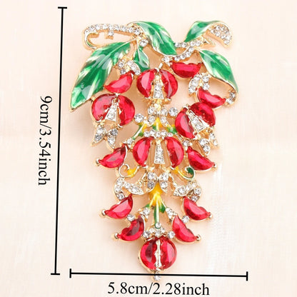 Broche grappe de fleur