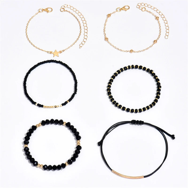 Bracelet chaîne en perle