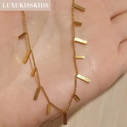 Collier cœur en acier inoxydable
