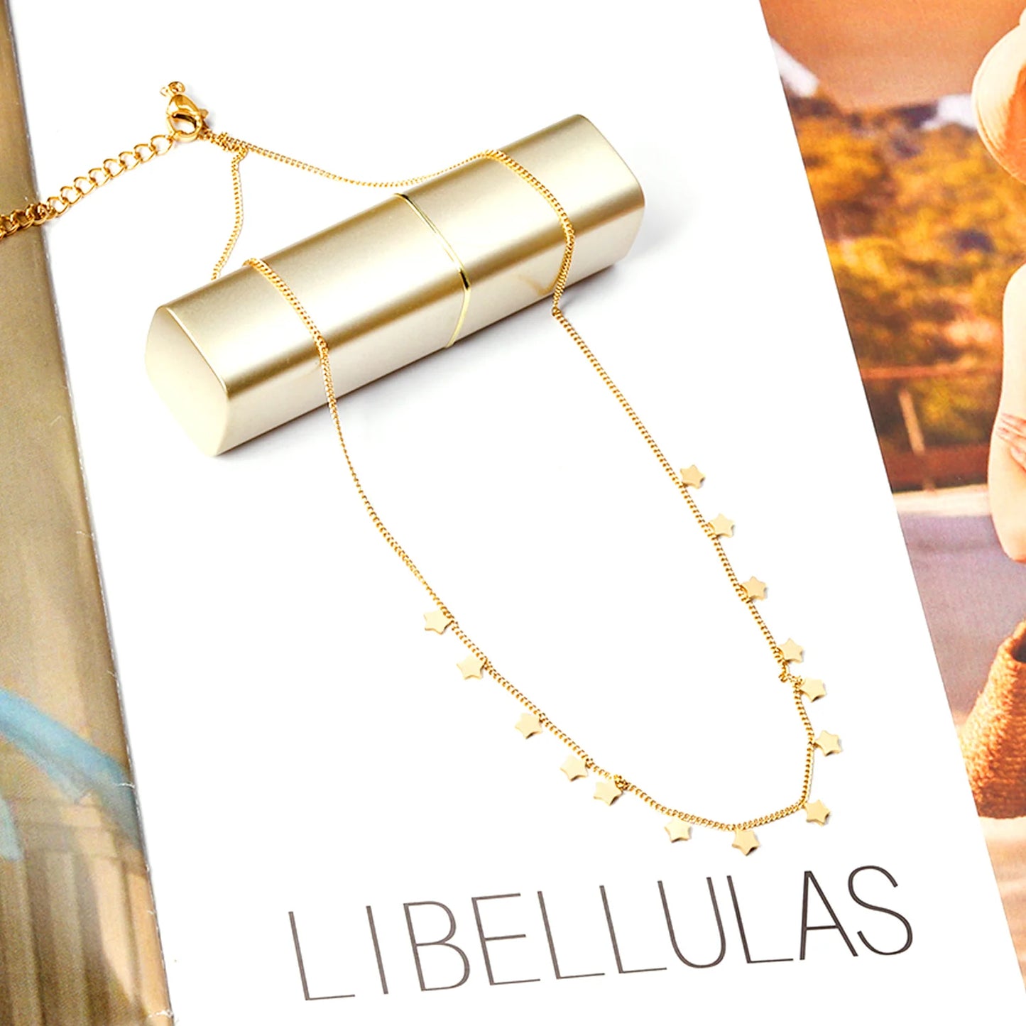 Collier cœur en acier inoxydable