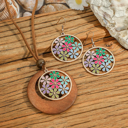 Boucles d'oreilles fleur