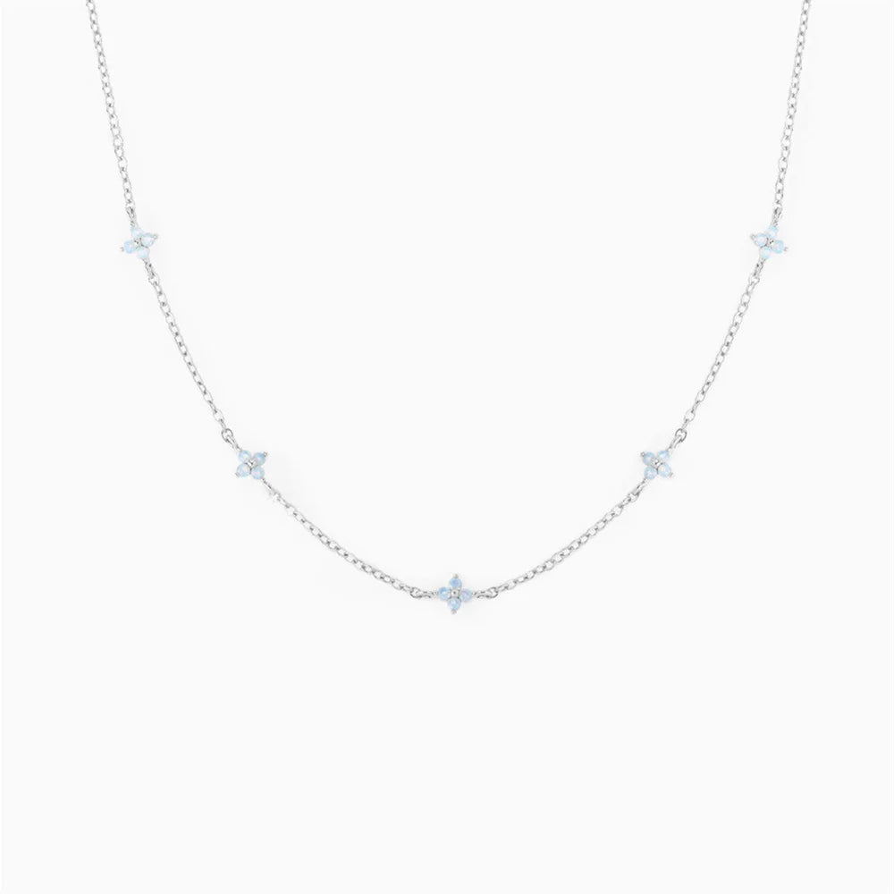 Collier ras de cou en cristal