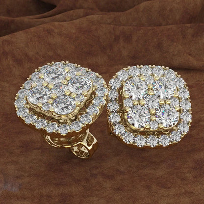 Boucles d'oreilles puces en plaqué or