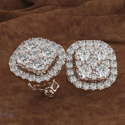 Boucles d'oreilles puces en plaqué or