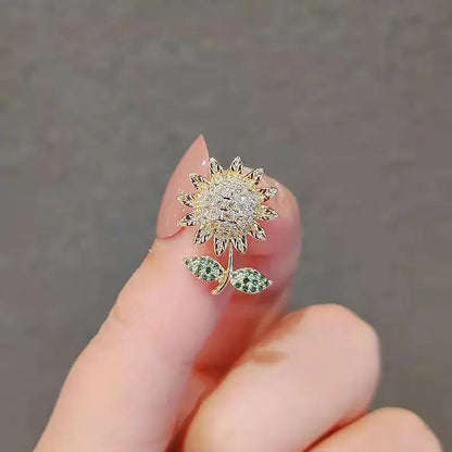 Broche fleur intemporelle