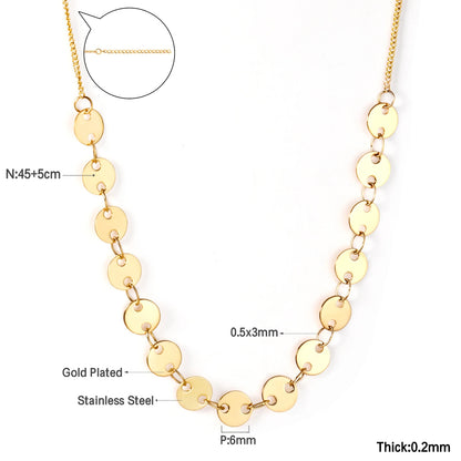 Collier cœur en acier inoxydable