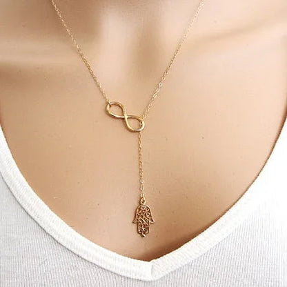Collier solitaire  pendentif en cristal