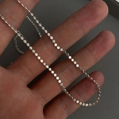 Collier chaîne raffinée