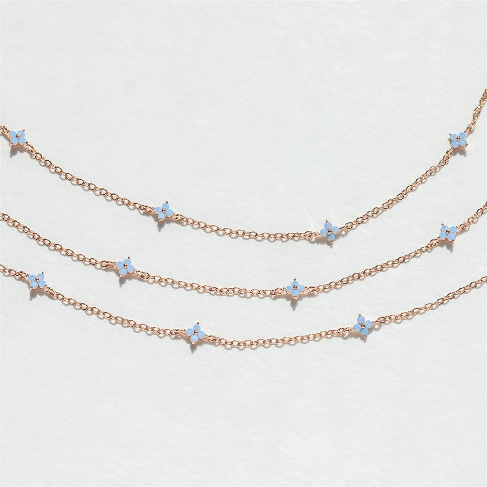 Collier ras de cou en cristal