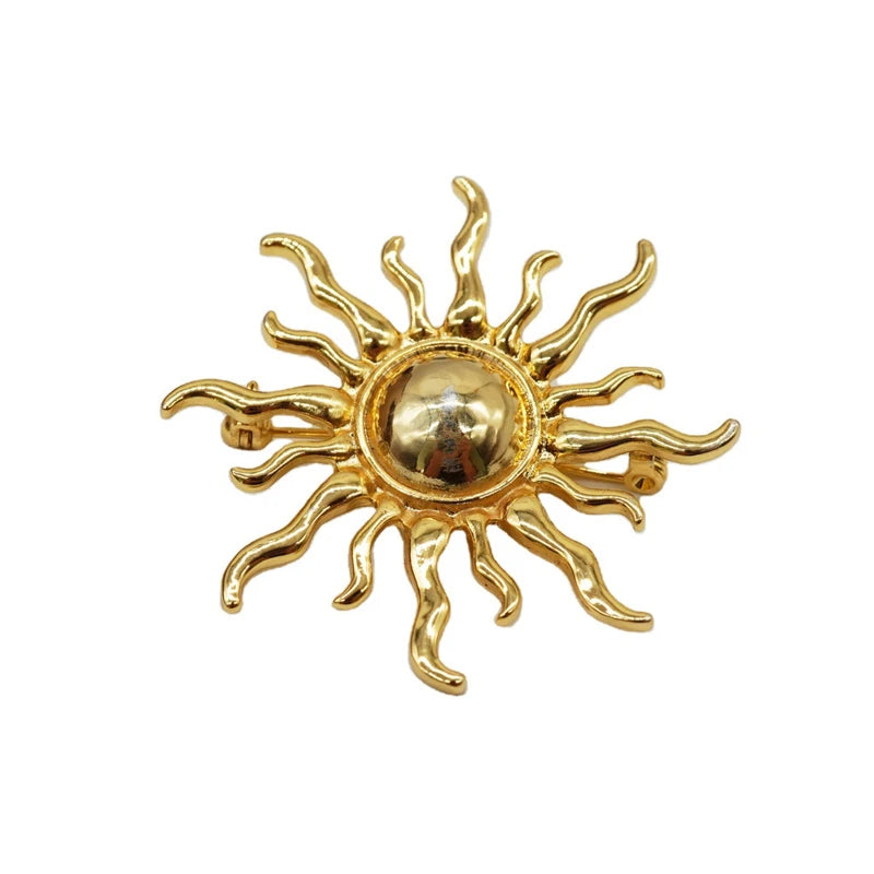 Broche soleil