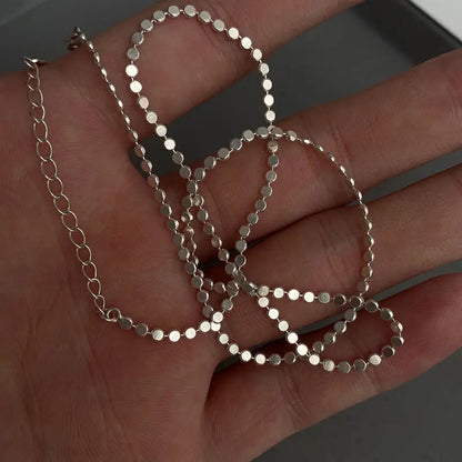 Collier chaîne raffinée