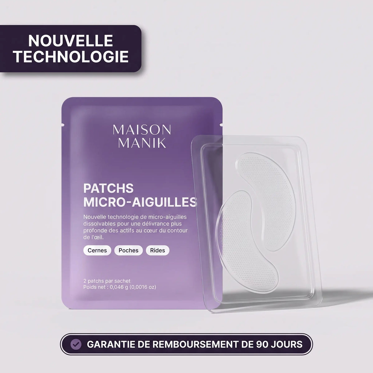 Patchs anti-cernes microneedling - Nouvelle génération