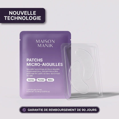 Patchs anti-cernes microneedling - Nouvelle génération